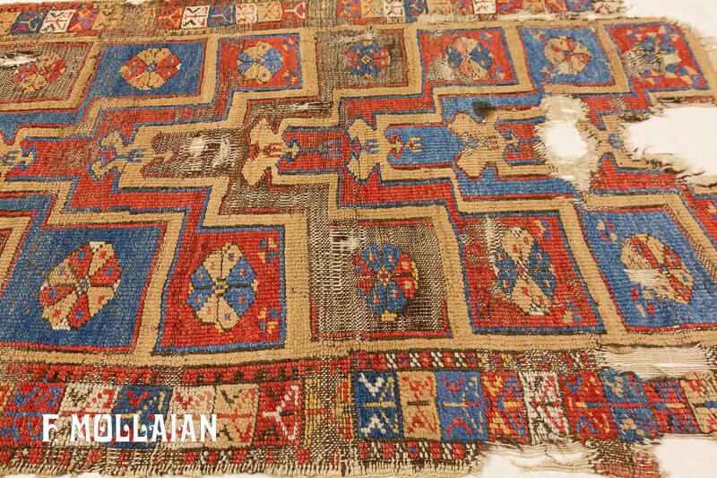 Antique Turkish Karapinar Rug n°:47446572